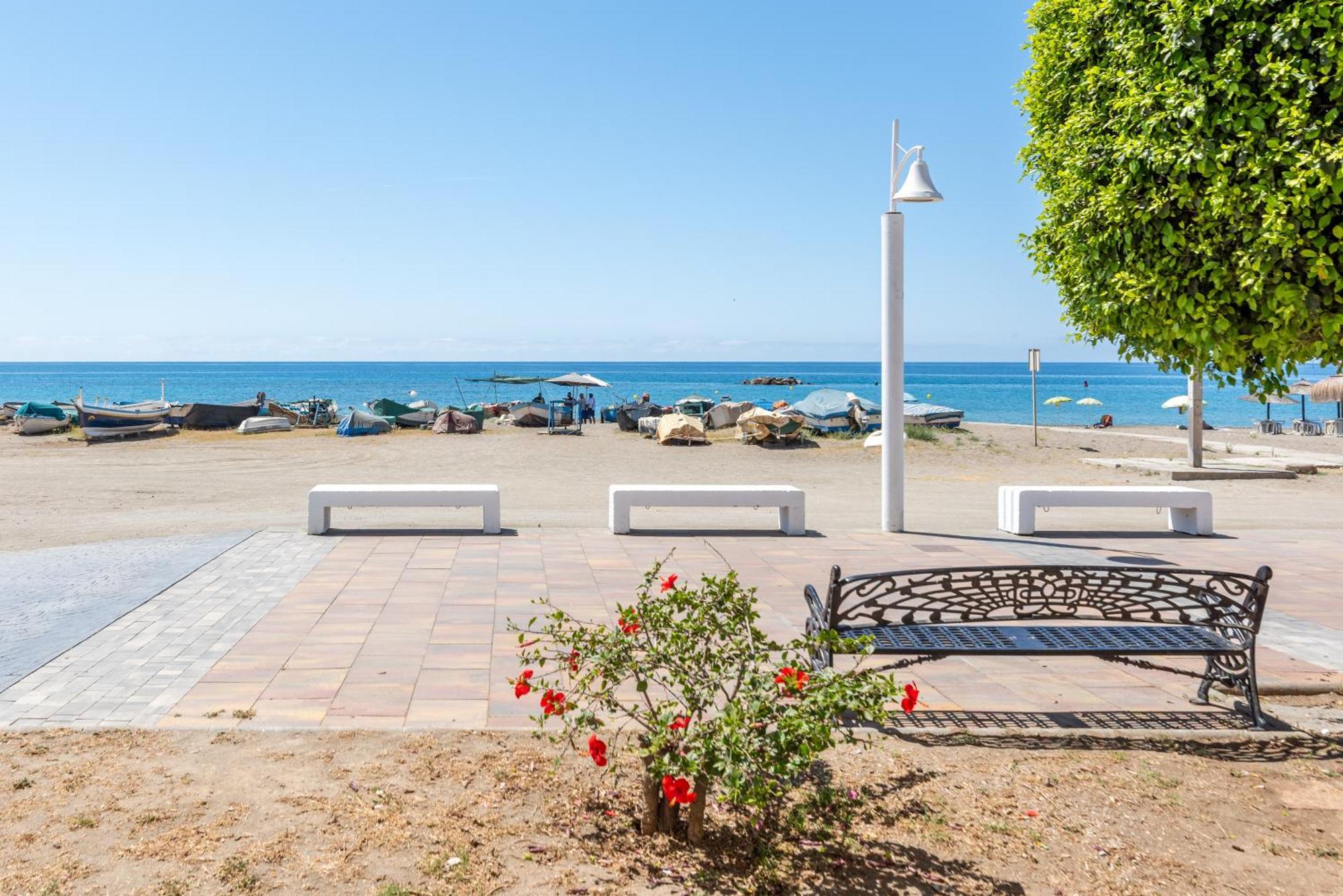 Wintowinrentals Dream Home On The Beachfront La Cala Del Moral 外观 照片